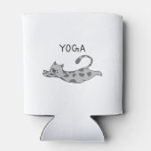 Yoga Cat Blikjeskoeler (Achterkant)