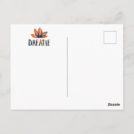 Yoga Cat Briefkaart (Achterkant)