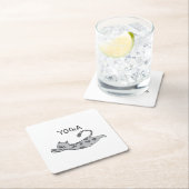 Yoga Cat Kartonnen Onderzetters (Insitu)