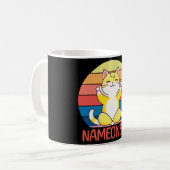 Yoga cat koffiemok (Voorkant links)