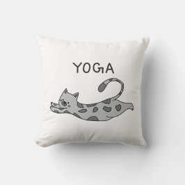Yoga Cat Kussen