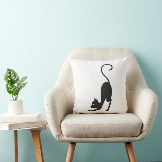 Yoga cat kussen (Stoel)