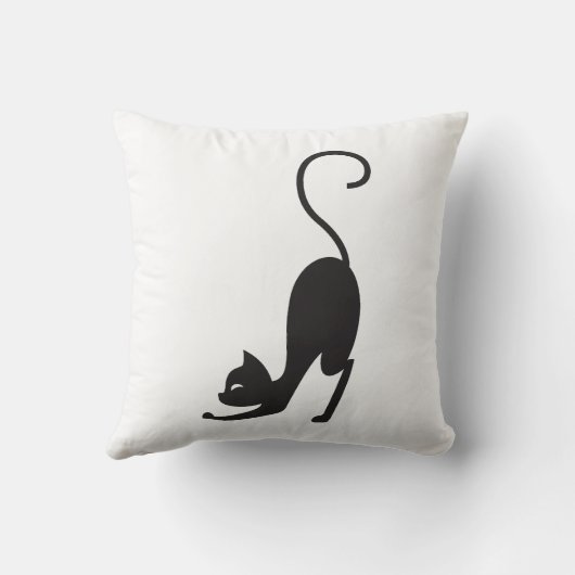 Yoga cat kussen (Achterkant)