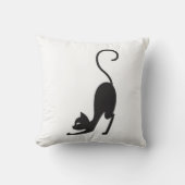 Yoga cat kussen (Voorkant)