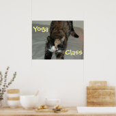 Yoga Cat Poster (Keuken)