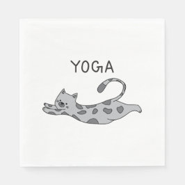 Yoga Cat Servet