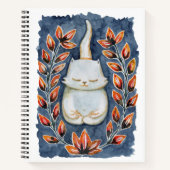Yoga Cat Spiral notebook Notitieboek (Voorkant)