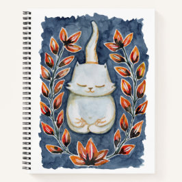 Yoga Cat Spiral notebook Notitieboek