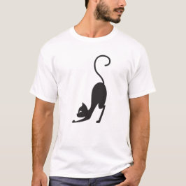Yoga cat t-shirt
