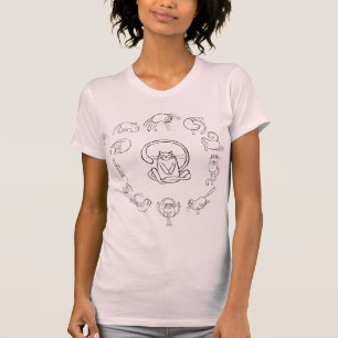 Yoga-cat T-shirt