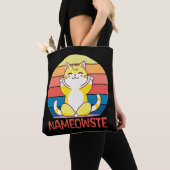 Yoga cat tote bag (Dichtbij)