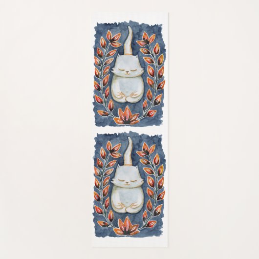 Yoga Cat Yoga Mat (Voorkant)