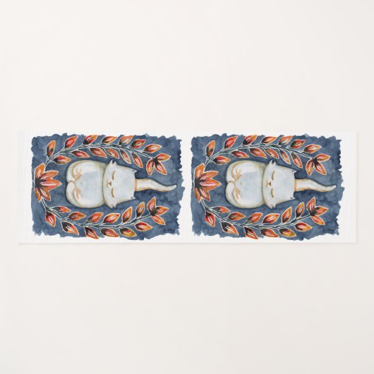 Yoga Cat Yoga Mat (Voorkant (horizontaal))