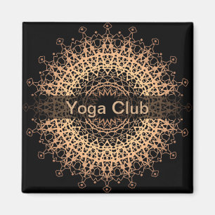 Yoga Center, yoga, sport, mandala Magneet