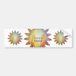 Yoga Chakra Bumpersticker