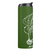Yoga Chakra Crown Mantra Thermal Tumbler Thermosbeker (Gedraaid links)