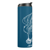Yoga Chakra Crown Mantra Thermal Tumbler Thermosbeker (Gedraaid links)