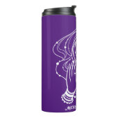 Yoga Chakra Crown Mantra Thermal Tumbler Thermosbeker (Gedraaid links)