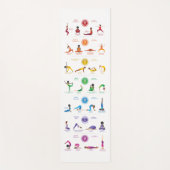 Yoga Chakra Pose Yoga Mat - 74wb (Voorkant)