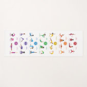 Yoga Chakra Pose Yoga Mat - 74wb (Voorkant (horizontaal))