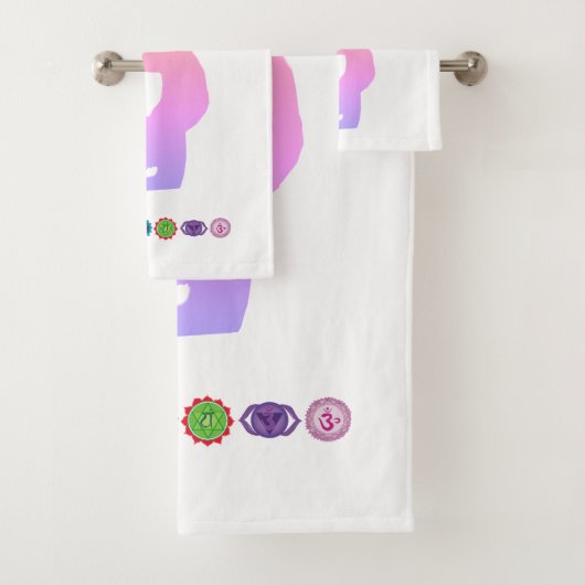 Yoga Chakras Bad Handdoek (Insitu)