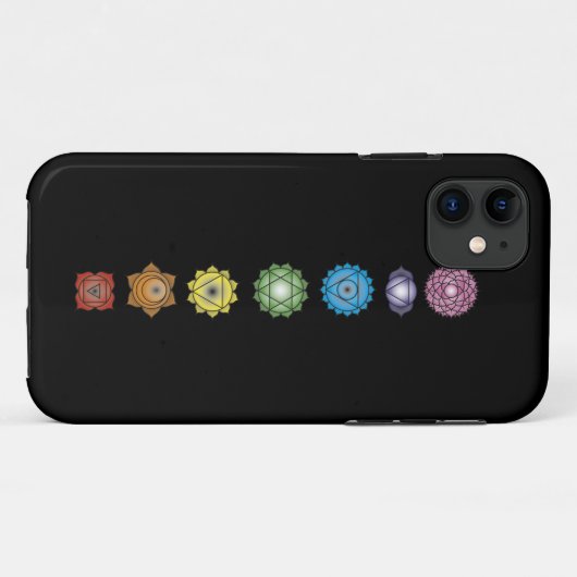 yoga chakras Case-Mate iPhone case (Achterkant (horizontaal))
