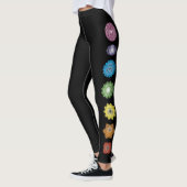 Yoga Chakra's Fitness Oefening Leggings (Links)