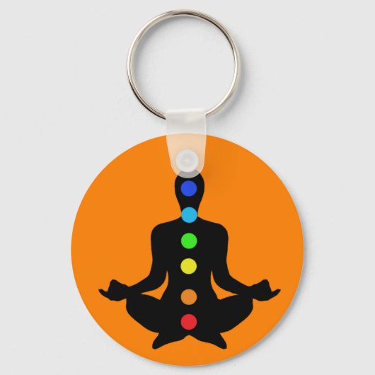 Yoga Chakras Sleutelhanger (Voorkant)