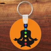 Yoga Chakras Sleutelhanger (Voorkant)