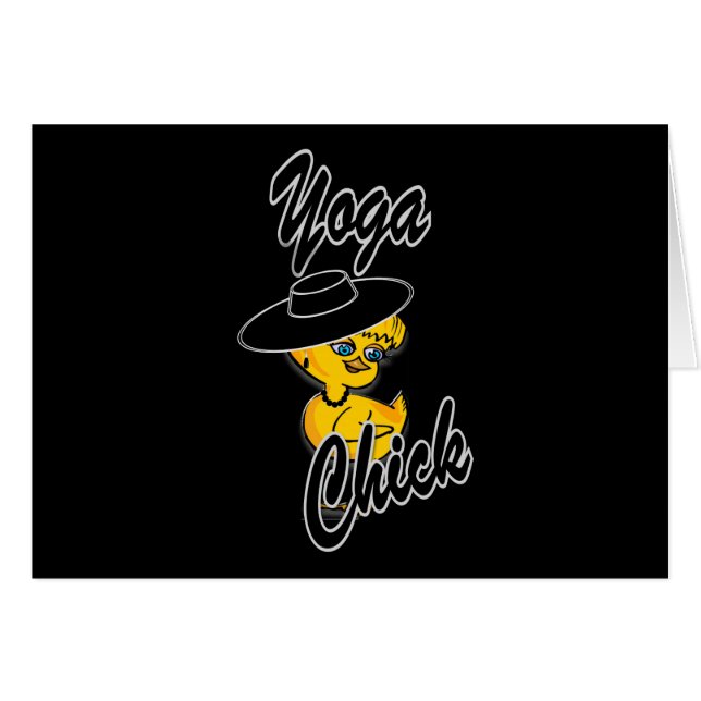 Yoga Chick #4 (Voorkant Horizontaal)