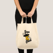 Yoga Chick #4 Tote Bag (Voorkant (product))