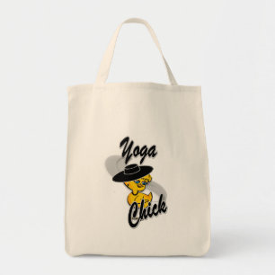Yoga Chick #4 Tote Bag