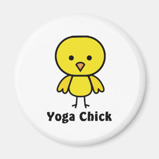 Yoga Chick Magneet
