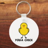 Yoga Chick Sleutelhanger (Voorkant)