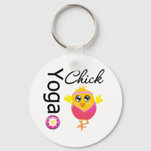 Yoga Chick Sleutelhanger