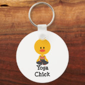 Yoga Chick Sleutelhanger (Voorkant)