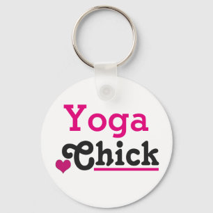 Yoga Chick Sleutelhanger