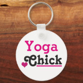 Yoga Chick Sleutelhanger (Voorkant)