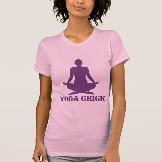Yoga Chick T-shirt (Voorkant)