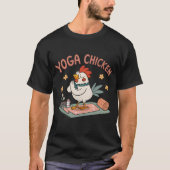 Yoga Chicken T-shirt (Voorkant)