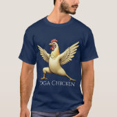 Yoga Chicken T-shirt (Voorkant)