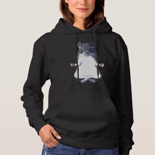 Yoga Chinchilla Hoodie (Voorkant)