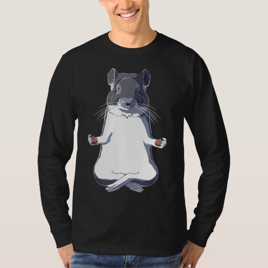 Yoga Chinchilla T-shirt (Voorkant)