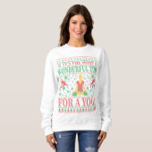 YOGA CHRISTMAS UGLY SWEATER  (Voorkant volledig)