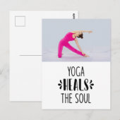 Yoga Citaten Briefkaart (Voorkant / Achterkant)