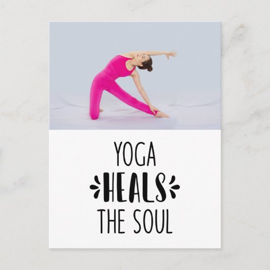 Yoga Citaten Briefkaart (Voorkant)