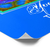 Yoga Class Please Keep Quiet Elegant Lotus Poster (Hoek)