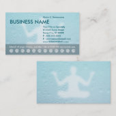 yoga class punch card klantenkaartje (Voorkant / Achterkant)