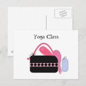 Yoga Class with Yoga Gear Briefkaart (Voorkant / Achterkant)