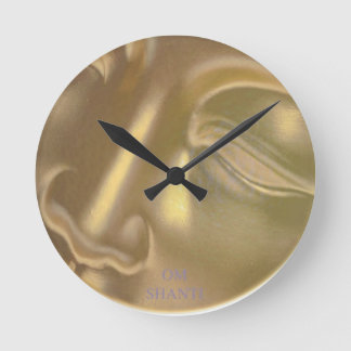 Yoga Clock Ronde Klok